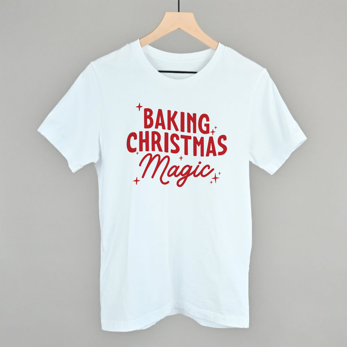 Baking Christmas Magic Funny T-Shirt in White – Ivy + Cloth