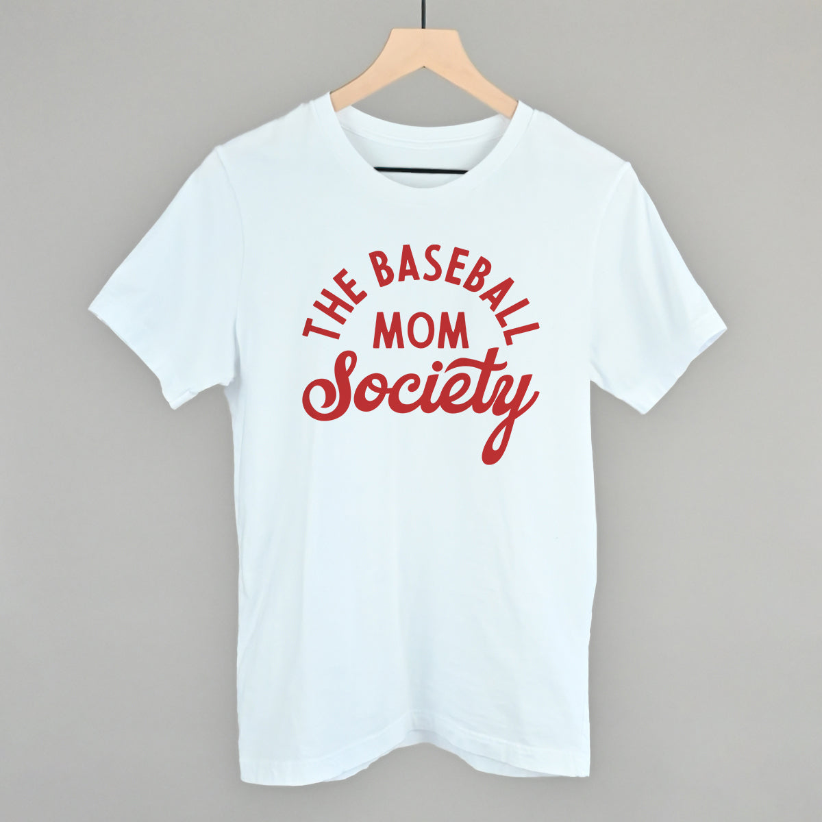 The Baseball Mom Society Funny T-Shirt in White – Ivy + Cloth