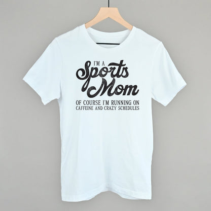 I'm A Sports Mom graphic tee in White