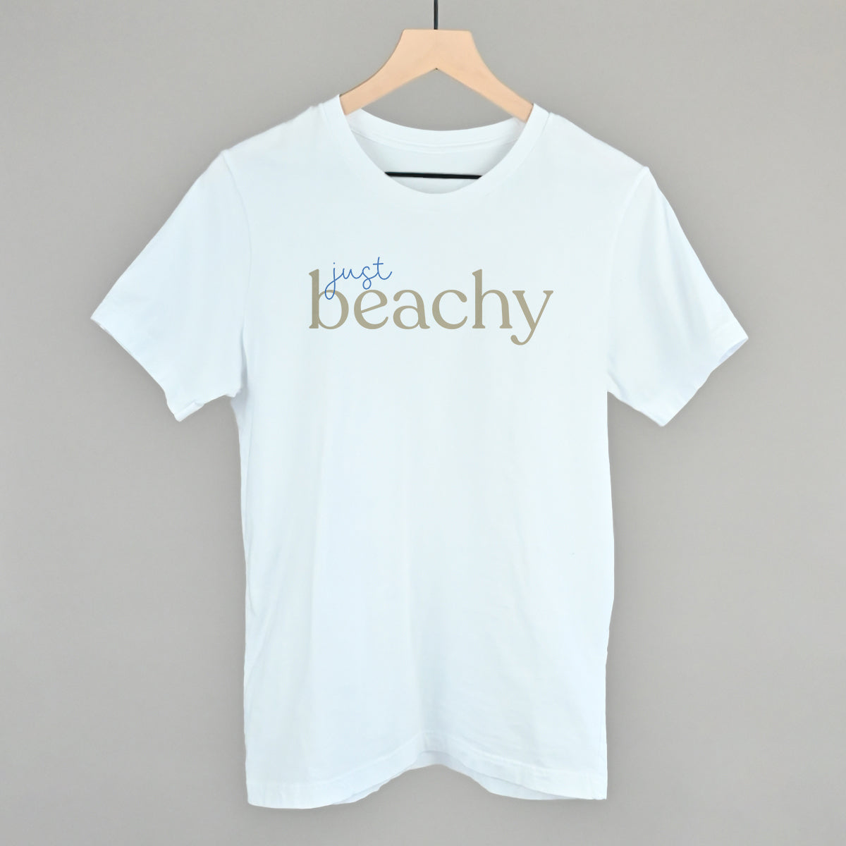 Just Beachy Beach graphic tee in White
