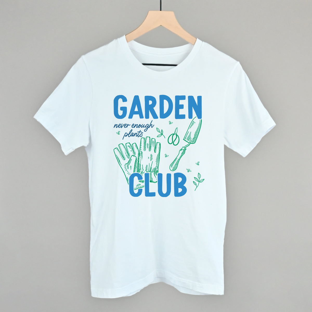 Garden Club Gardening graphic tee in White