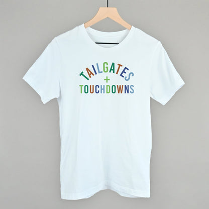 Tailgates and Touchdowns Football graphic tee in White