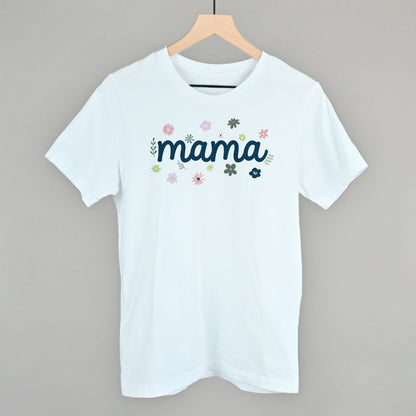 Mama Dainty Floral graphic tee in White