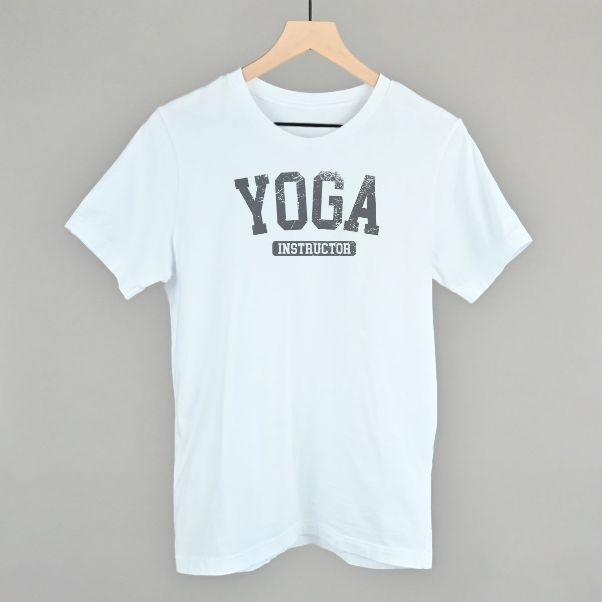 Yoga Instructor Funny T-Shirt in White – Ivy + Cloth