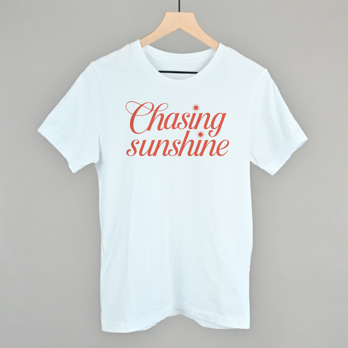 Chasing Sunshine Funny T-Shirt in White – Ivy + Cloth
