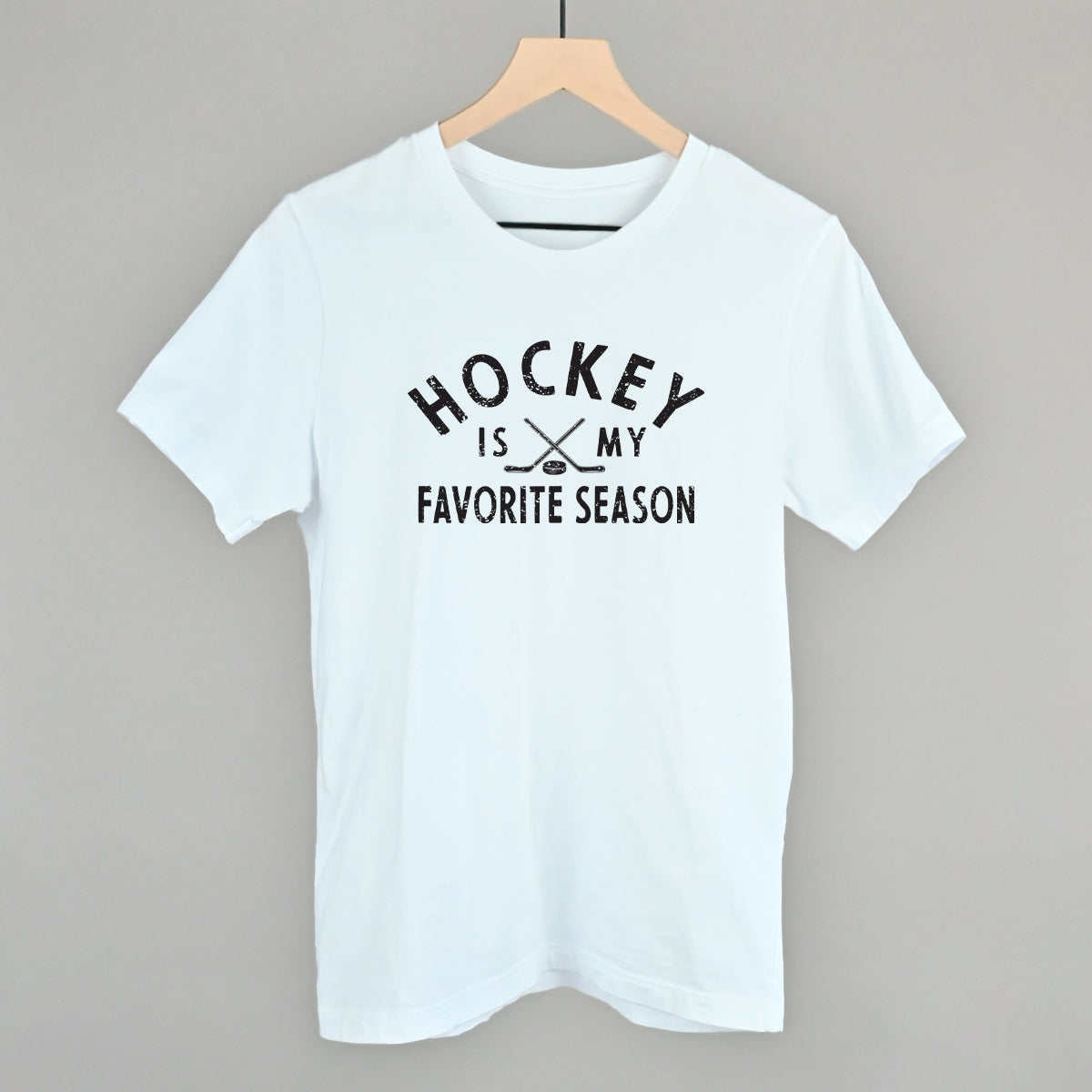 Hockey is My Favorite Season Funny T-Shirt in White – Ivy + Cloth