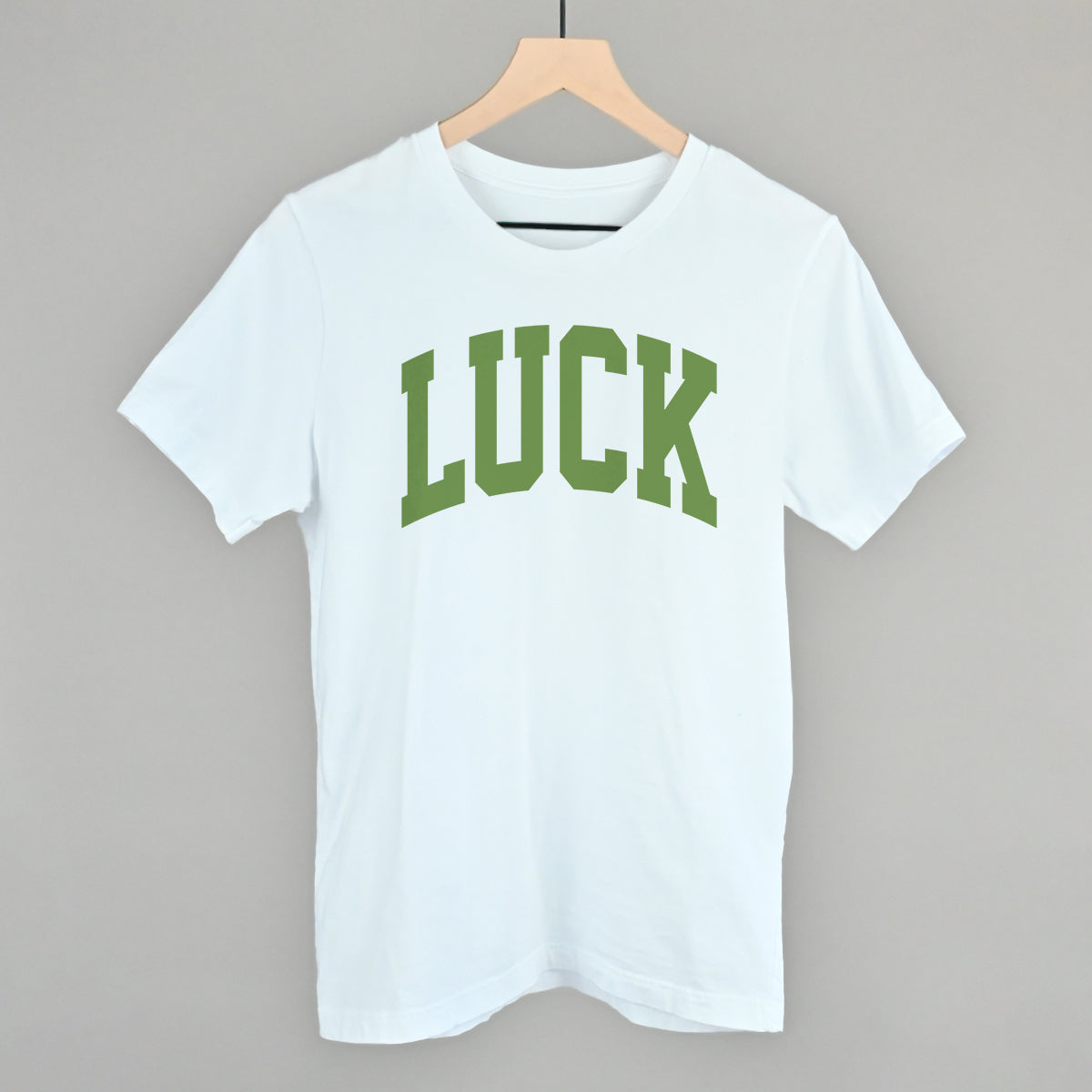 Luck Arch Funny T-Shirt in White – Ivy + Cloth