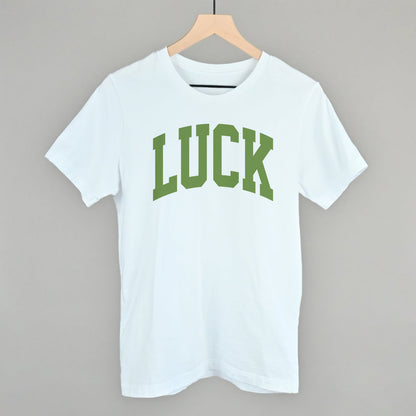 Luck Arch Funny T-Shirt in White – Ivy + Cloth