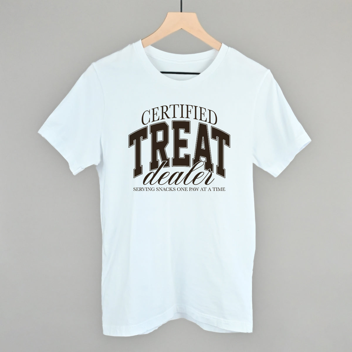 Certified Treat Dealer graphic tee in White
