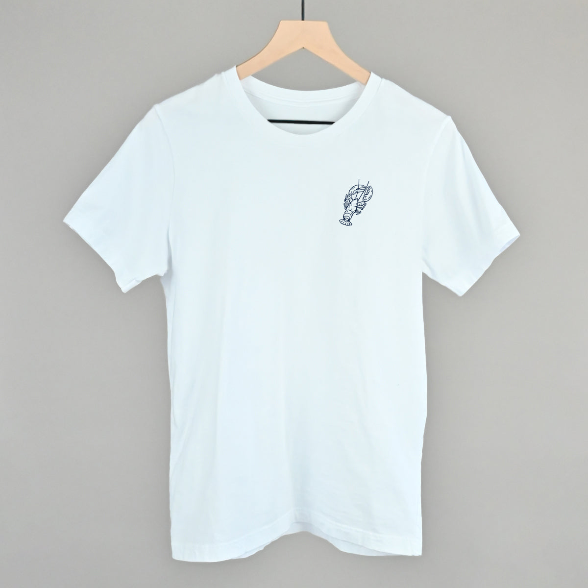 Lobster Coastal graphic tee in White