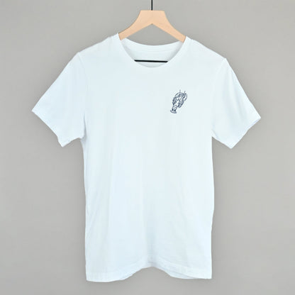Lobster Coastal graphic tee in White