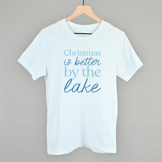Christmas Is Better By The Lake Funny T-Shirt in White – Ivy + Cloth
