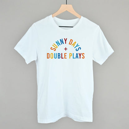 Sunny Days and Double Plays Baseball graphic tee in White