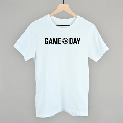 Game Day Soccer Ball Funny T-Shirt in White – Ivy + Cloth