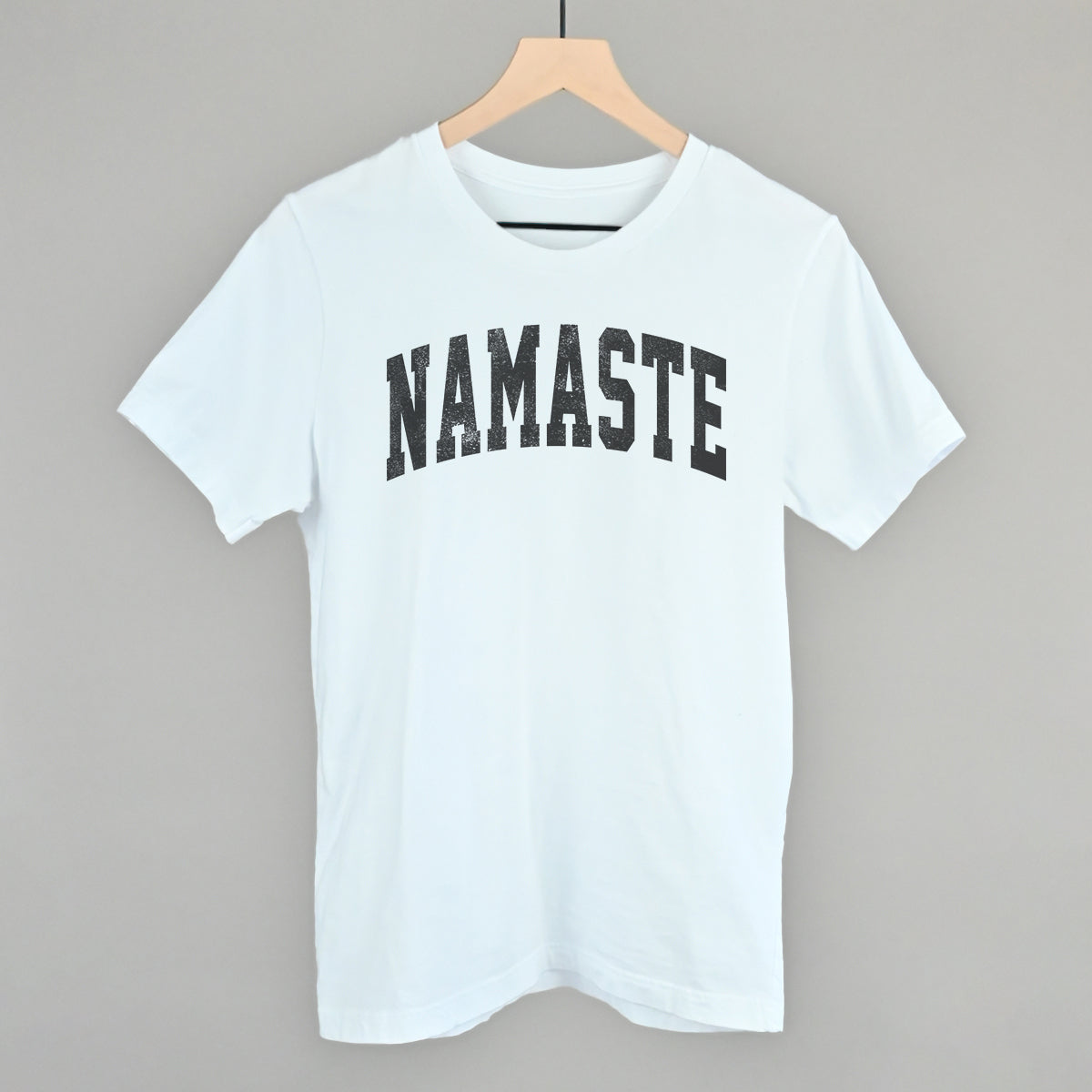 Namaste Yoga graphic tee in White