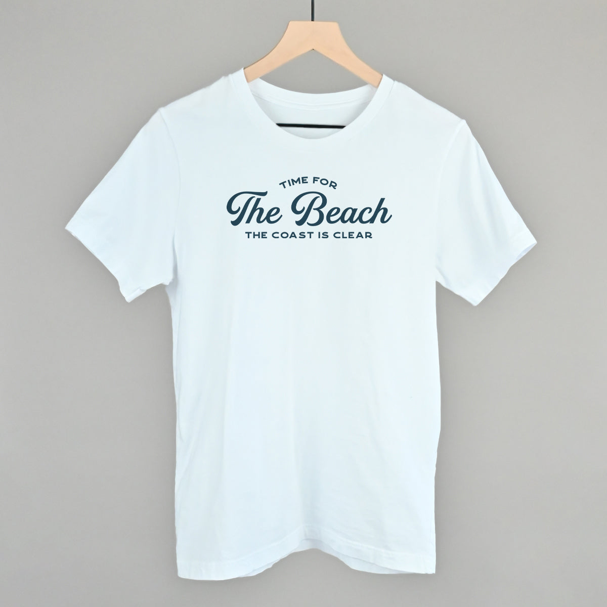 Time For The Beach Funny T-Shirt in White – Ivy + Cloth