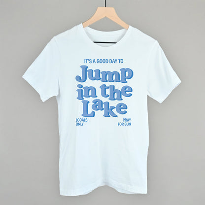 Good Day To Jump In The Lake Funny T-Shirt in White – Ivy + Cloth