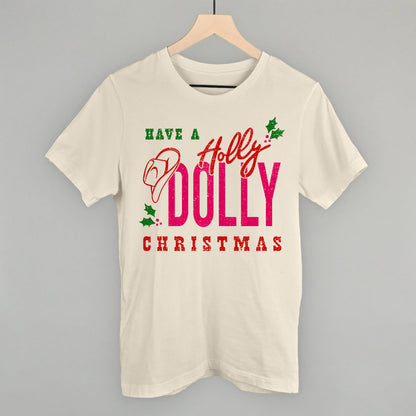 Holly Dolly Christmas Funny T-Shirt in Natural – Ivy + Cloth
