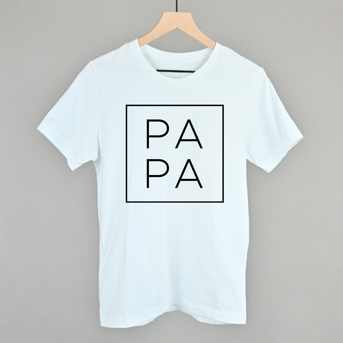 Papa Funny T-Shirt in White – Ivy + Cloth