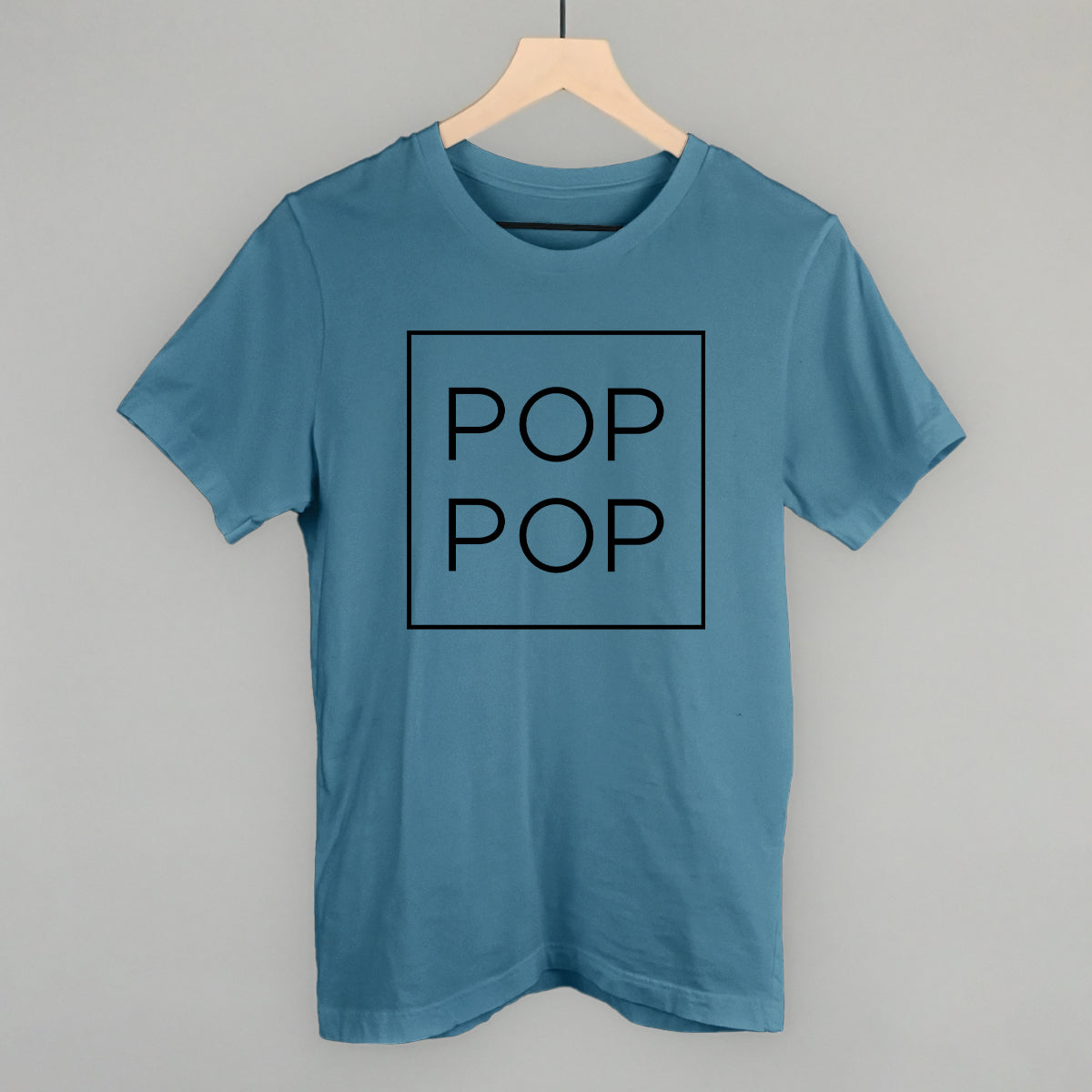 Pop Pop Funny Shirt & Sweatshirt in Steel Blue – Ivy + Cloth