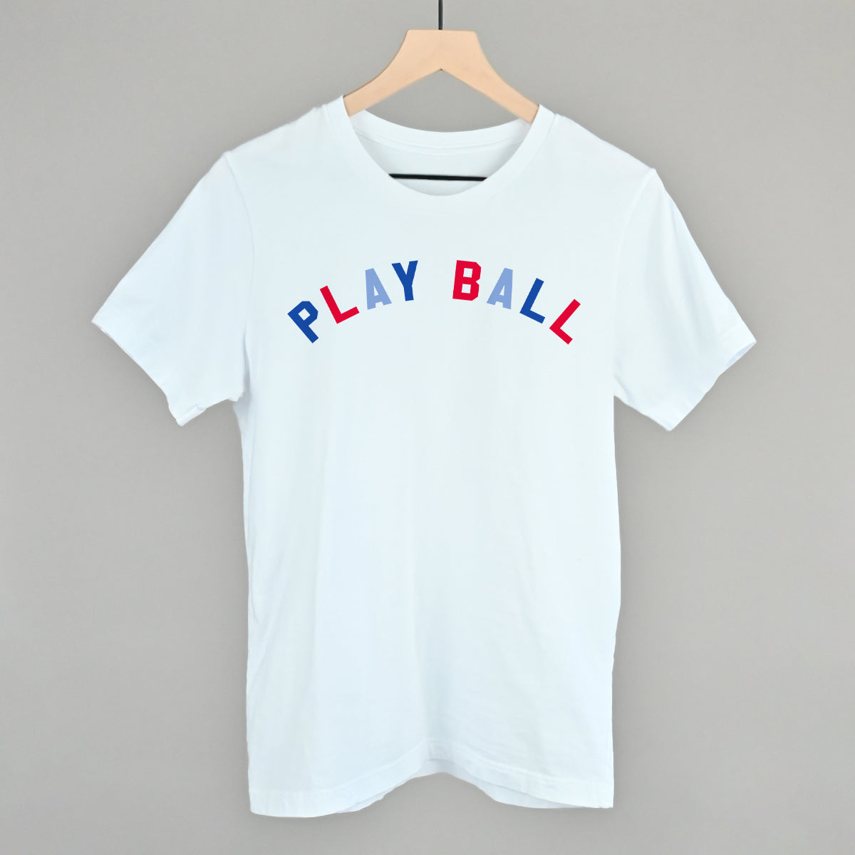 Play Ball Arc (White) Funny Shirt & Sweatshirt in White – Ivy + Cloth