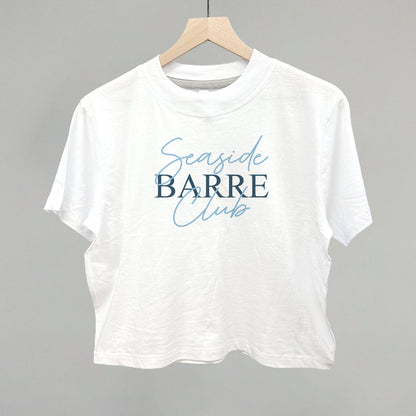 Seaside Barre Club Funny Boxy T-Shirt in White – Ivy + Cloth
