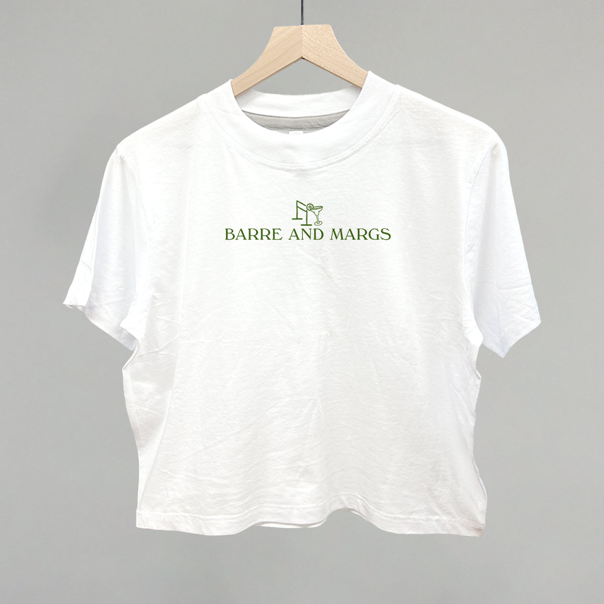 Barre And Margs Funny Boxy T-Shirt in White – Ivy + Cloth