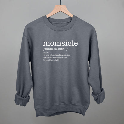 Momsicle Funny Sweatshirt in Charcoal – Ivy + Cloth