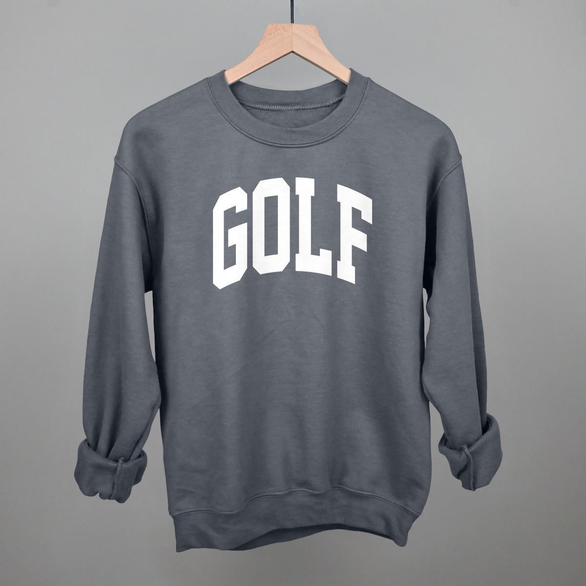 Golf Arch (White) Funny Sweatshirt in Charcoal – Ivy + Cloth