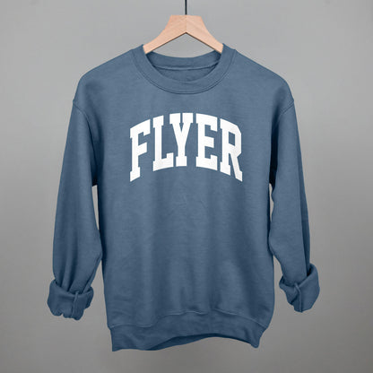 Flyer Arch Funny Sweatshirt in Indigo Blue – Ivy + Cloth