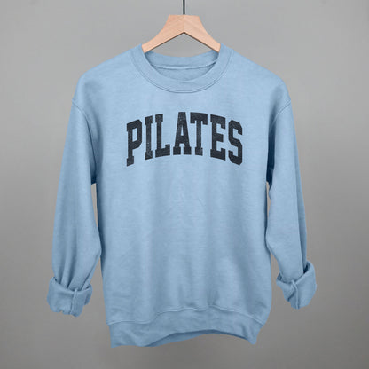 Pilates Arch Funny Sweatshirt in Light Blue – Ivy + Cloth