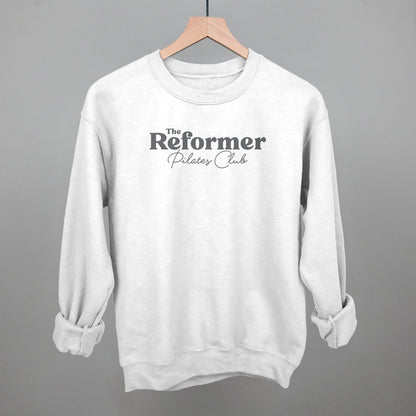 The Reformer Pilates Club Funny Sweatshirt in White – Ivy + Cloth