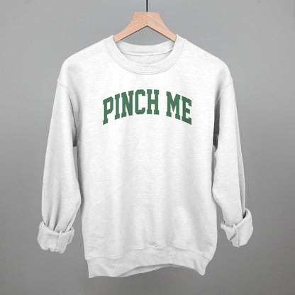 Pinch Me Arch Funny Sweatshirt in White – Ivy + Cloth