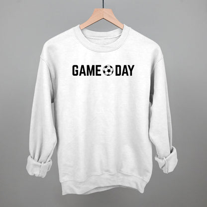 Game Day Soccer Ball Funny Sweatshirt in White – Ivy + Cloth