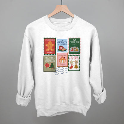 Christmas Cookie Stamps Funny Sweatshirt in White – Ivy + Cloth