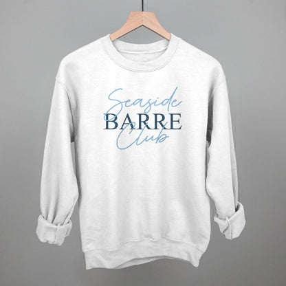 Seaside Barre Club Funny Sweatshirt in White – Ivy + Cloth