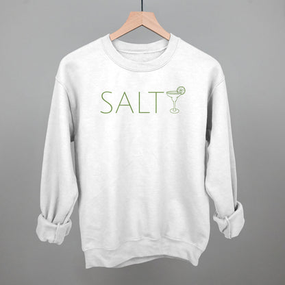 Salty Margarita Doodle Funny Sweatshirt in White – Ivy + Cloth