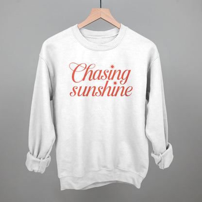 Chasing Sunshine Funny Sweatshirt in White – Ivy + Cloth
