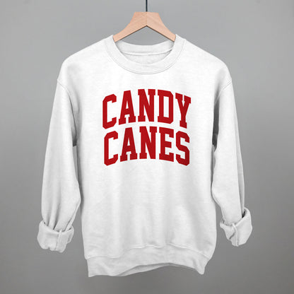 Candy Canes Arch Funny Sweatshirt in White – Ivy + Cloth