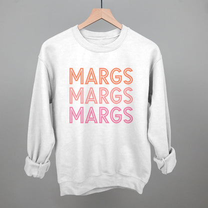 Margs (Repeated) Funny Sweatshirt in White – Ivy + Cloth