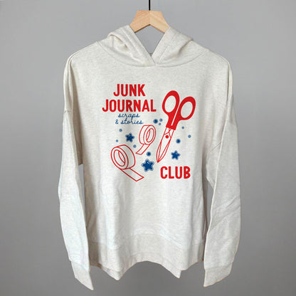 Junk Journal Club Funny Terry Hoodie in Heather Almond – Ivy + Cloth