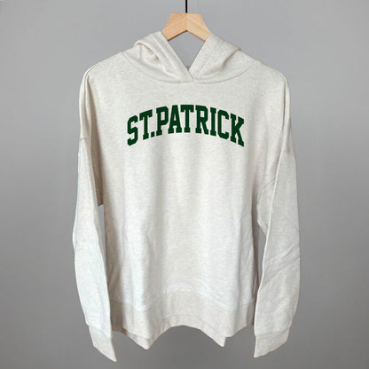 St.Patrick Arch Funny Terry Hoodie in Heather Almond – Ivy + Cloth