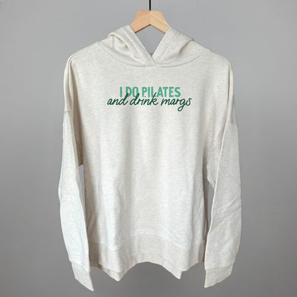 I Do Pilates And Drink Margs Funny Terry Hoodie in Heather Almond – Ivy + Cloth