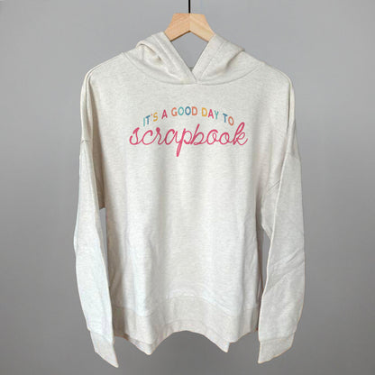 It's A Good Day To Scrapbook graphic top in Heather Almond