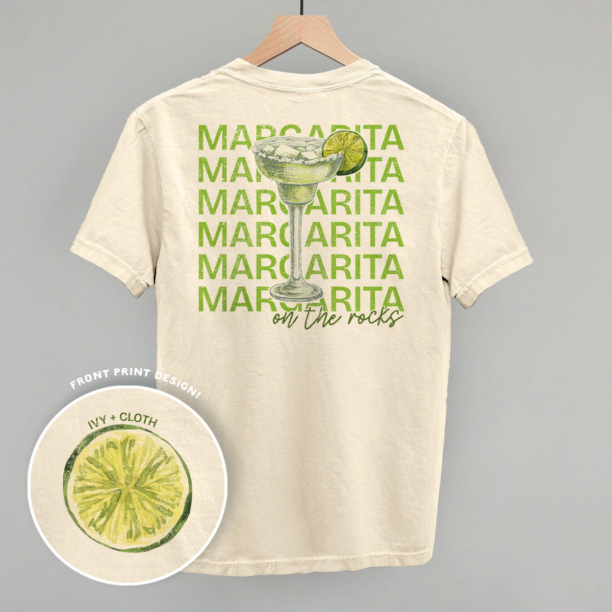 Margarita (Back Print) Funny Comfort Colors T-Shirt in Ivory – Ivy + Cloth