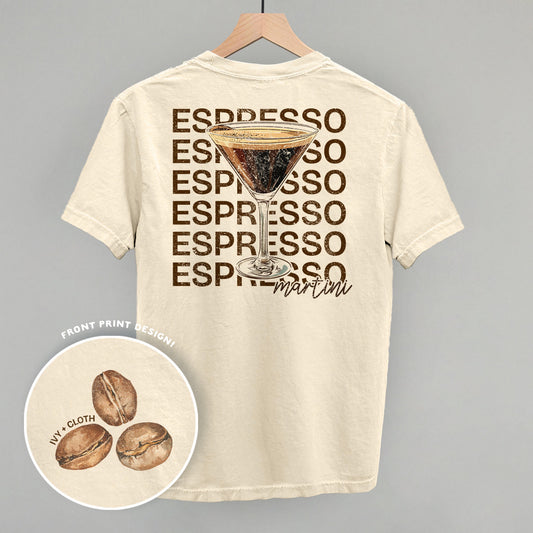 Espresso Martini (Back Print) Funny Comfort Colors T-Shirt in Ivory – Ivy + Cloth