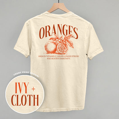 Orange Wellness (Back Print) Funny Comfort Colors T-Shirt in Ivory – Ivy + Cloth