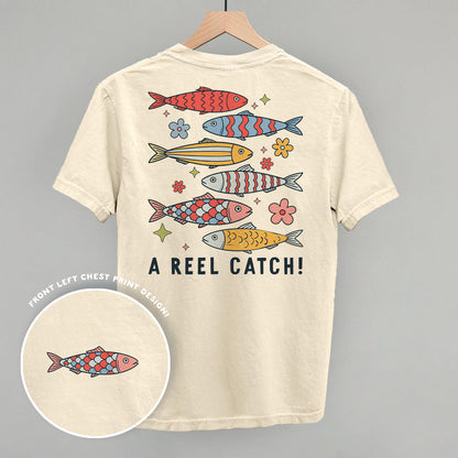A Reel Catch (Back Print) Funny Comfort Colors T-Shirt in Ivory – Ivy + Cloth