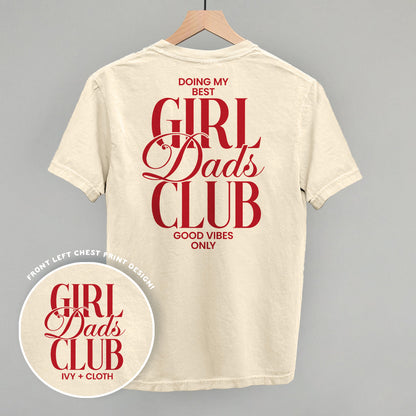 Girl Dads Club graphic top in Ivory