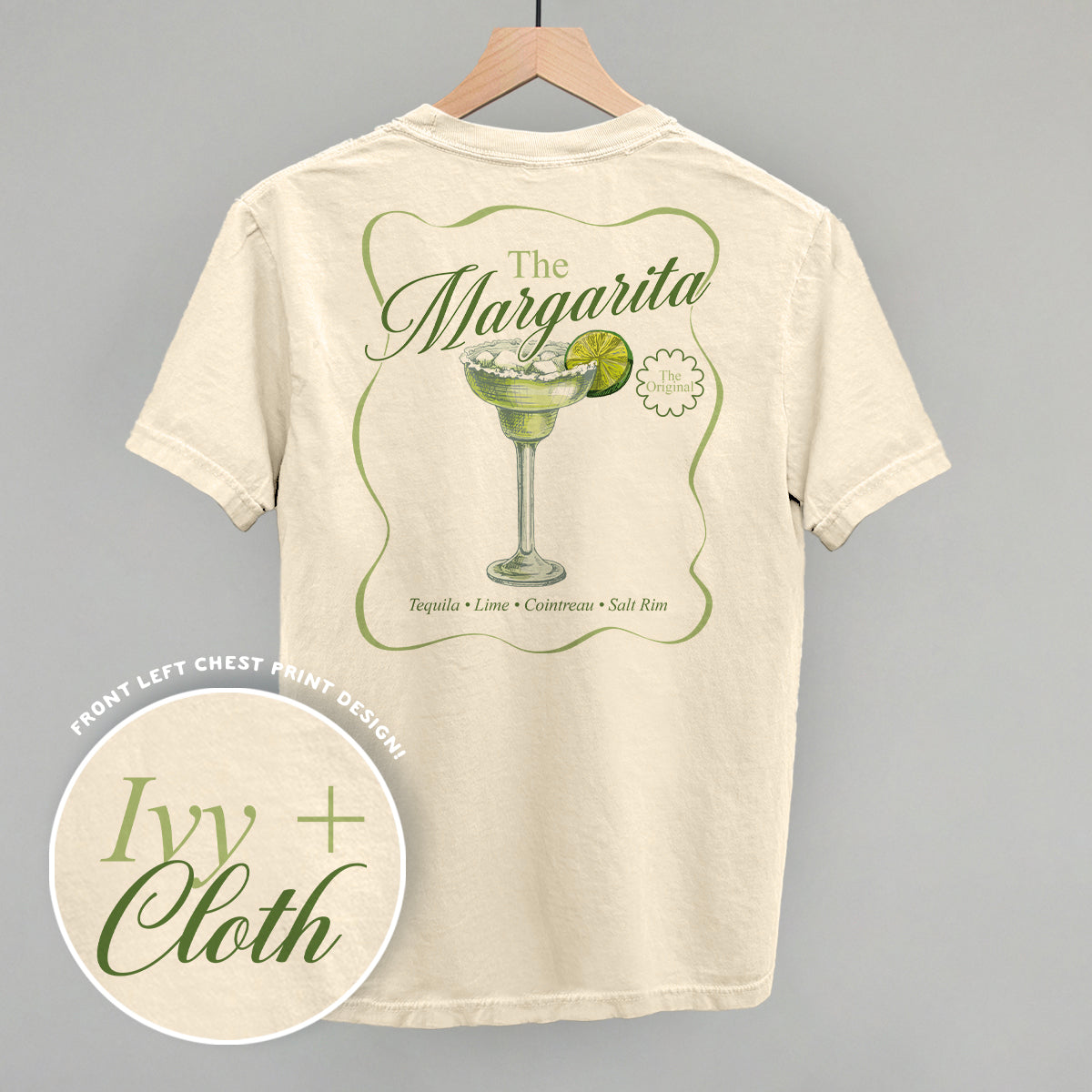 The Margarita (The Original) (Back Print) Funny Comfort Colors T-Shirt in Ivory – Ivy + Cloth